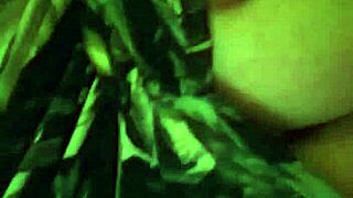 Latina milf with big tits chats casually about her day