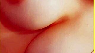 Wife Shows Her Light Sheer Jacket