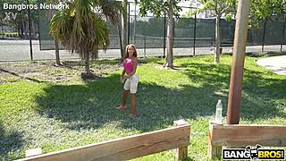 pretty fit and flexible woman poses