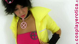 jubilee in erotic cosplay costume
