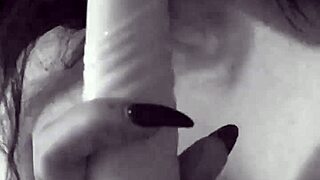 latina babe teases wet pierced nipples with playful touches