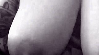 latina babe teases wet pierced nipples with playful touches