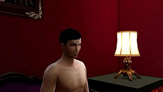 sims 4 parody with bruce almighty in wild group action.