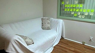 Hazel Levec's Intense Casting Interview With Blowjob Action