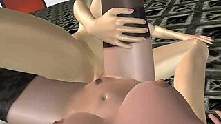 samanta and caytlin dominate in 1st person chrigelart with dildo play and anal squirting. wet stockings and big tits steal the hardcore show.