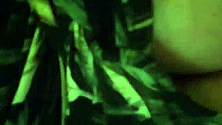 Latina milf with big tits chats casually about her day