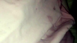 squirting first time with buttplug in tight bondage setup!