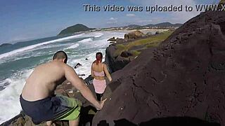 i'm on the trail with pernocas, showin my big titz