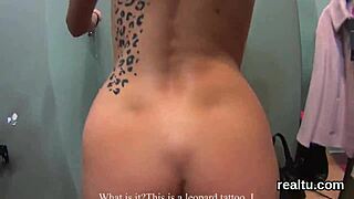 Glamorous Czech girl gets seduced in the mall and fucked in POV.