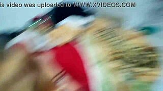 the milf in lingerie gets fucked hard and cum on her tits