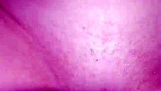 squirting first time with buttplug in tight bondage setup!