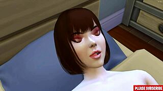 Step dad FUCKING Korean MILF in movie sex scene