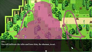 What does that pink-haired succubus want in this hentai game scene?