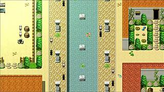 What does that pink-haired succubus want in this hentai game scene?