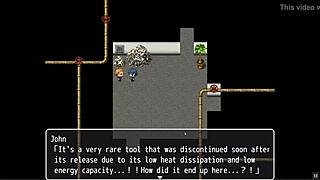 Hey, in this hentai game, the japanese babe poses in costumes for a sexy photoshoot in deep space.