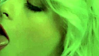 Blonde girlfriend gives me an incredible blowjob