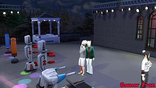 Virtual porn - Khloe Kapri gets happy ending thanks to big black cock