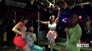 Celebrate My Birthday With Brazilian Hotties In Swing House!