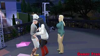 Virtual porn - Khloe Kapri gets happy ending thanks to big black cock