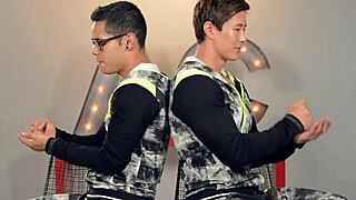 Peter Le and Steven Andrade Compete in a Naked Challenge Game