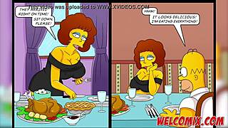 Pelajar berambut merah Alex Tanner hisap dalam batang besar lepas kelas