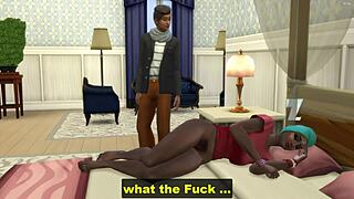 Indian mom gets big tits screwed
