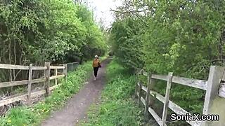 Unfaithful British Milf Gill Ellis Flaunts Her Huge Breasts With Intense Teasing