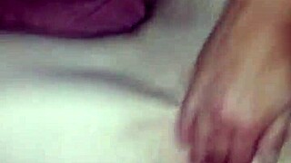 squirting first time with buttplug in tight bondage setup!