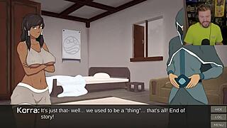 Why does avatar korra keep getting that cummy facial? It's getting worse!