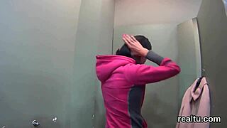 Glamorous Czech girl gets seduced in the mall and fucked in POV.