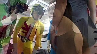 Intriguing anime hentai with Japanese girls fucking