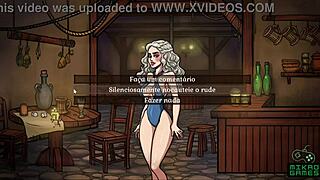 Episode 18 of Game of Whores sees Dany tits get naughty in public