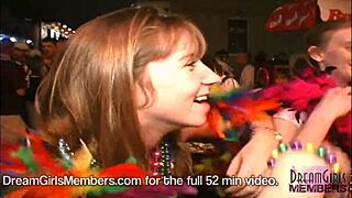 Horny Party Girls Drop Pants & Spread Pussies Wide Open At Wild Bash!