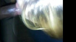 Hot Blonde Milf Sucks Dick And Balls