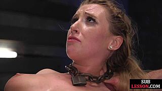 bondage subject toyed and fucked by maledom master