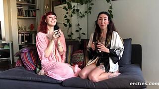 German lesbians have cunnilingus and muff diving
