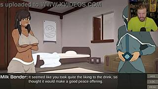 Why does avatar korra keep getting that cummy facial? It's getting worse!