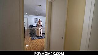 Stepson Exposes Boner To Sydney Paige!