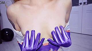 my hero academia's mount lady crushes tiny men and climaxes with sohimi toys in wild anime action