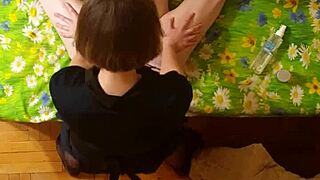 Anastasia Mistress dominates with strapon in rough Russian anal pegging scene