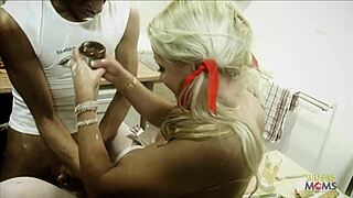 I watched cindy behr get covered in cream and cum