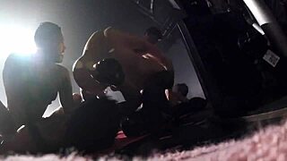 Porn Stars Engage In Intense Orgy At Night Club