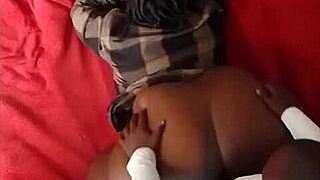 Melanie bends over for doggystyle