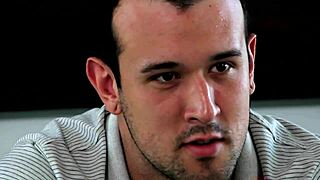 tattooed guy blows casting agent