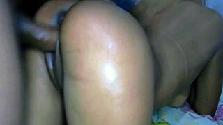 pov girlfriend bends over for creampie in her pussy 😈