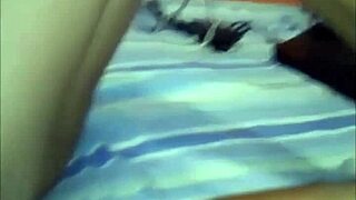 my wife jerks me off with her pretty feet then sucks my cock to get the cum out