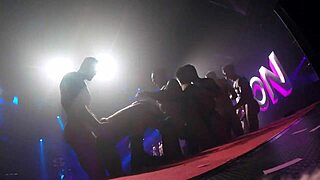 Porn Stars Engage In Intense Orgy At Night Club