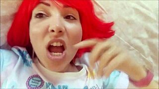 Chantal invites you to explore her wet mouth, tongue, and saliva up close.