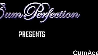 Wow, This Kinky Stunner Sucks For A Jizz Facial!