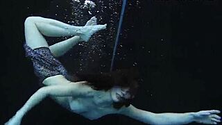 Adriana Walks Slutty Underwater in Shower